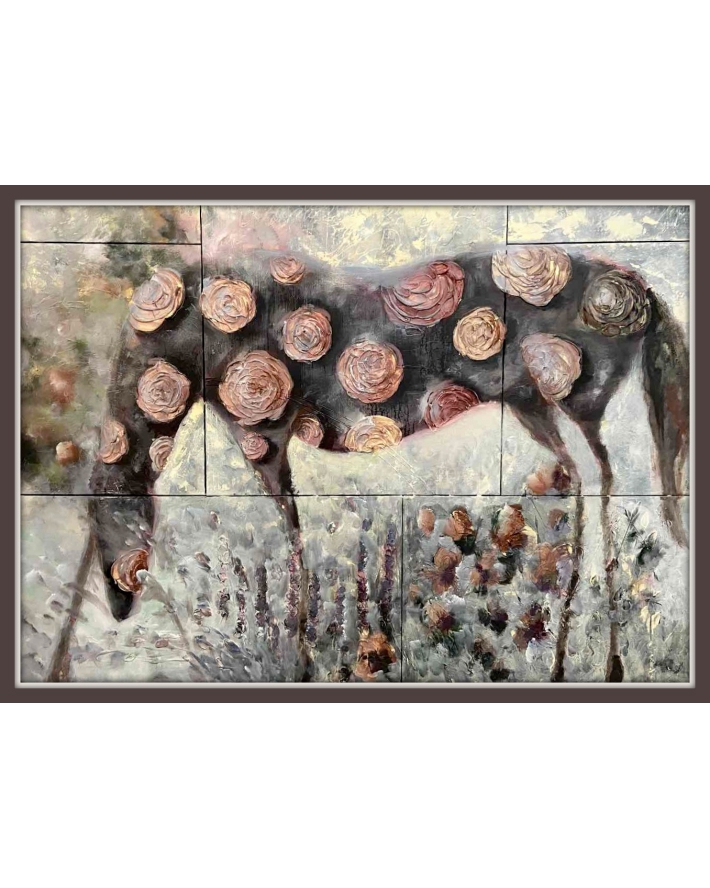 Картина Лілії Степанової "Привид коня"