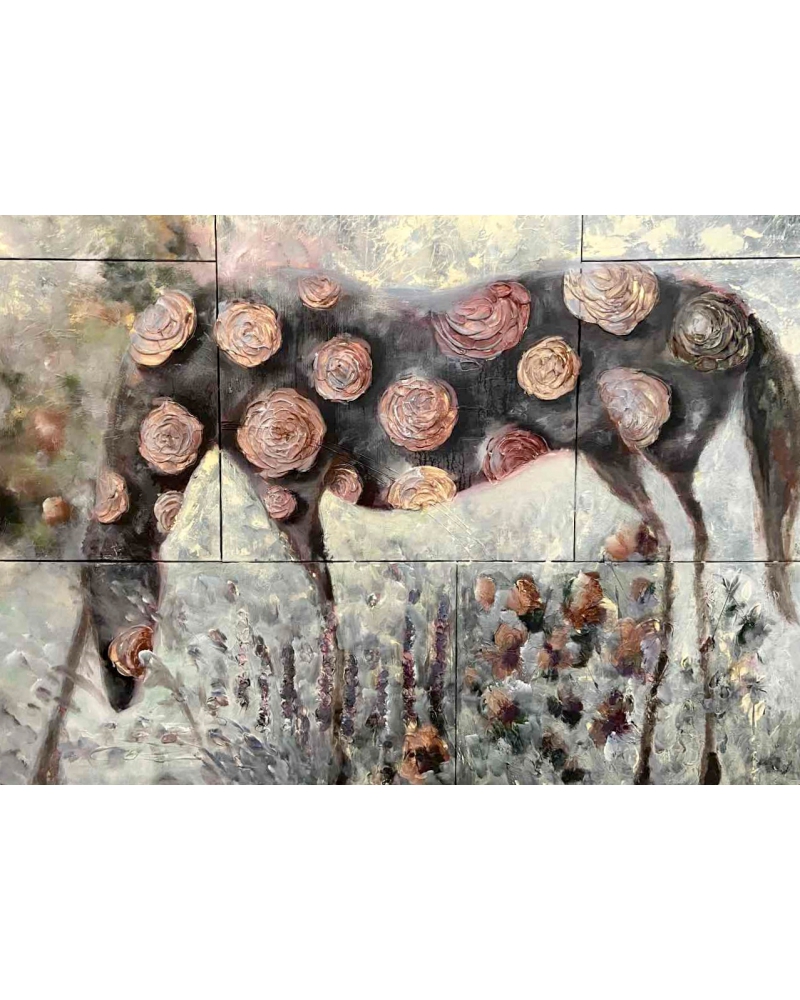 Картина Лілії Степанової "Привид коня"