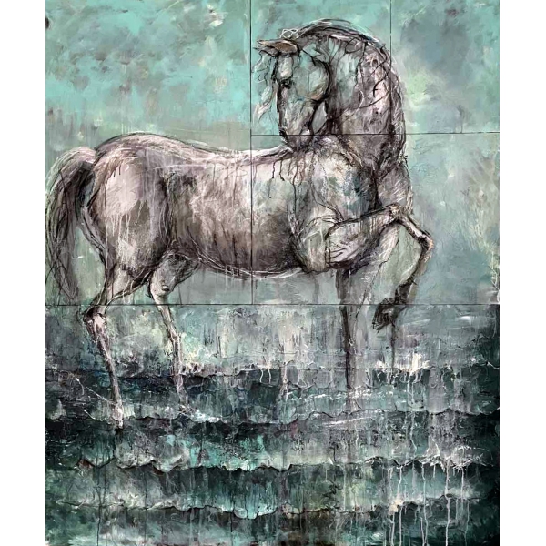 Картина Лілії Степанової "Той, що біжить хвилями"
