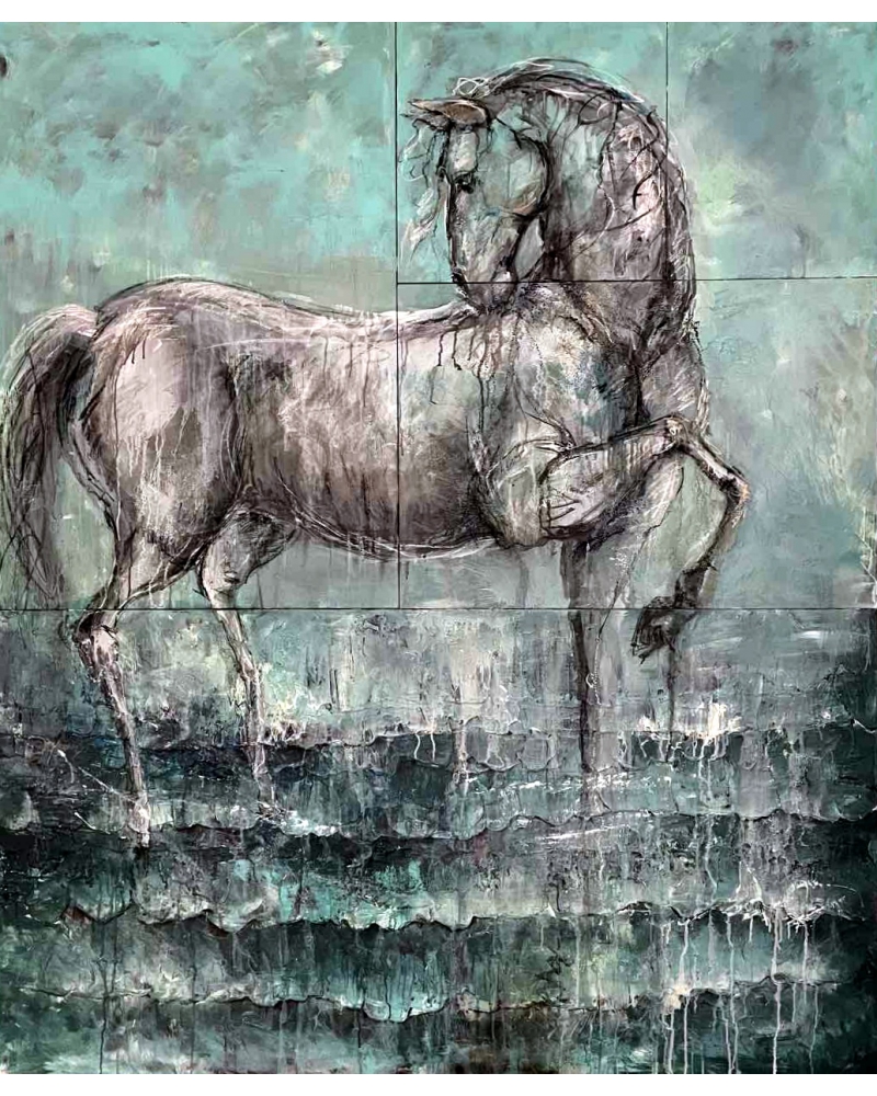 Картина Лілії Степанової "Той, що біжить хвилями"