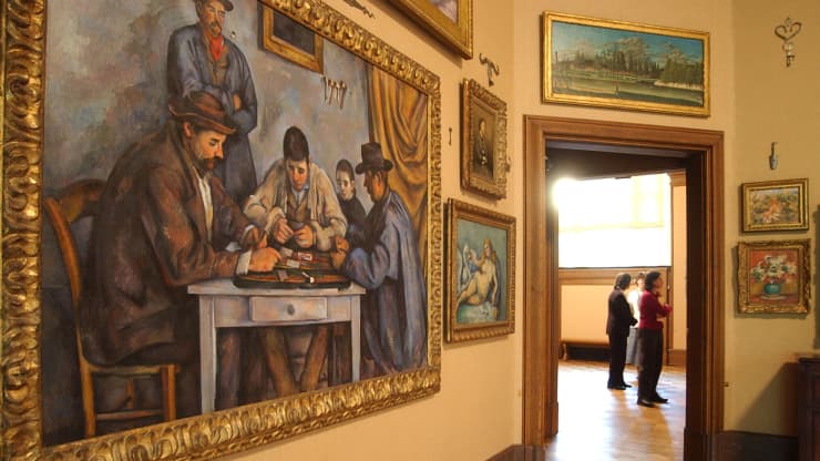 Поль Сезанн, «Гравці у карти»
